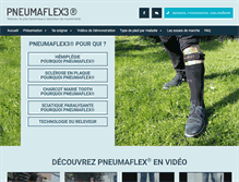 Tablet Screenshot of pneumaflex.com
